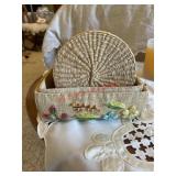 Woven baskets (master bedroom )
