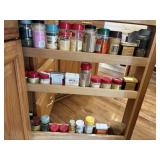 Spice Drawer Rack of Spices