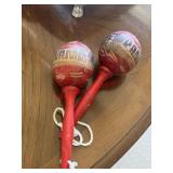Wood Panama Souvenir Shakers