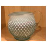 vintage Fenton glass pitcher