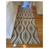 Two Matching Entry Rugs              (entry way)