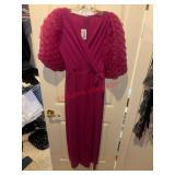 VTG Magenta SZ 10 Elliette Dress