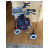 Nova Traveler 3-Wheel Rollator Walker(2nd LR )