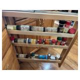 Spice Rack Drawer of Spices