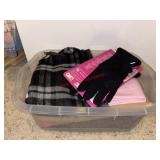 Sz Medium Warm Gloves and Scarf lot