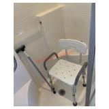 Shower assistances items (master bath )
