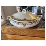 Oval Covered Vegetable Portland Dish