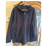 St Johns Bay Large Zip up warm sweater
