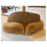 Vtg Fur Cold Weather Cap