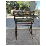 3 glass tables lot (2nd LR)