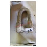 heavy duty D shackle (shop)
