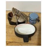 Tiny Canister and other items