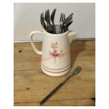 Little Pitcher with small forks