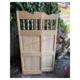 Saloon Style Wood Doors - Good Shape