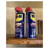 Two Half Cans of WD-40              (Laundry