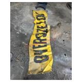 Oversized Load banner (See Tear)             (