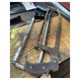 Two hand Saws         ( Left Side of shop)