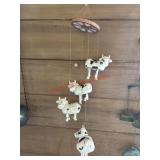 Cow Windchime  (One missing two legs)