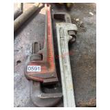 Two Pipe Wrench lot         ( Left Side of shop)