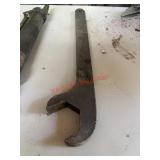 vintage industrial railroad wrench      (Shop)