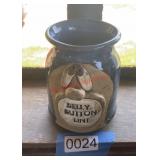 Ceramic jar humorous item (living room)