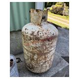 Vintage Propane Tank   (Left Side of Shop)