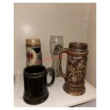 Stein and cup lot                  (Laundry Room)