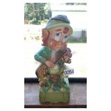 Porcelain Figureine ï¿½sad leprechaunï¿½ (living