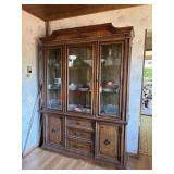 Stanley Furniture Wood Curio Cabinet Needs A Good