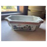 Chinese Famille Rose porcelain bonsai planter,