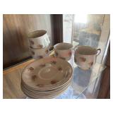 Extra Touch Tea Cup and Saucer  (One Handle is