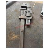 24 Pipe Wrench         ( Left Side of shop)