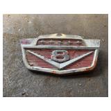 1965-1966 Ford F-Series truck hood V8 emblem