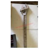 24 inch Adjustable wrench (Shop)