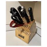 knife Block with Assorted Knives