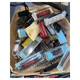 Box lot of micro Trains and Tracking