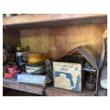 Shelf lot of shelf items             ( Left Side