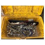 Toolbox of Wrenches and Sockets
