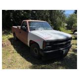 1993 Chevy GMT 400 Pick up truck-Running