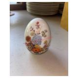 Floral Avon Egg               (Dining Room)