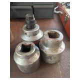 2-1/4, 2-3/16, 2-3/8 1in Drive Sockets