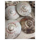 Metal Fireball Hub Caps       (Shop)