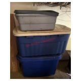 3 Totes Need Cleaned                     (Room 1)