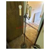 Metal Floor Lamp Base with cut cord
