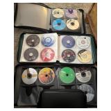 Large Lot of Cd Cases with CD's