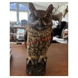 Full Size Owl Plastic               (living Room)
