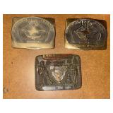 Brass Archery Belt Buckle lot