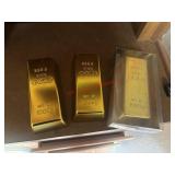 Novelty Gold bar Paper Weights            (Master