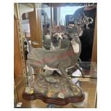Jumping The Bow Dansbury Mint Deer Figure Decor