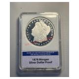 Another 1878 Morgan Silver dollar Archival Proof